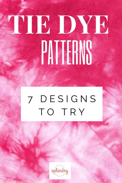 Get creative with these easy tie-dye patterns! 🎨✨ From spirals to sunbursts, learn step-by-step how to make stunning designs. Perfect for beginners and DIY enthusiasts alike. Save this guide for your next tie-dye project! Tie Dye Quilt Pattern, Mandala Tie Dye Tutorial Shirt, Ice Dye Patterns, Tiedye Tshirt Patterns How To, Unique Tie Dye Patterns Diy, Tie Dye Folding Techniques Step By Step, Tie Dye Hoodie Diy, Tie Dye Ideas Pattern, Tye Dye Patterns Diy