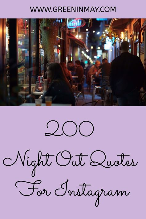 If you’re looking for the perfect caption to go with your Instagram post after a night out, you’re in luck. We’ve compiled a list of the top 200 night out quotes for Instagram that are sure to make your posts stand out. Night Out Quotes, Night Out Captions, The Night Is Young, Caption For Girls, Miami Night, Outing Quotes, Selfie Captions, Guys Night, Perfect Captions