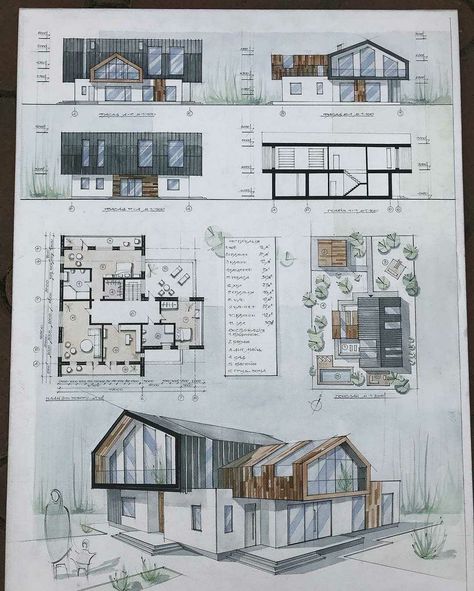 Architecture Design Presentation, Architecture Drawing Presentation, Architecture Portfolio Layout, Model Architecture, Landscape Design Drawings, Architecture Drawing Plan, Architecture Portfolio Design, Interior Architecture Drawing, Interior Design Drawings