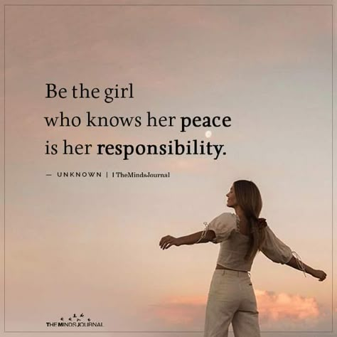 The world needs more responsible girls Responsibility Quotes, Life Quotes For Girls, Focus On Positive, Lonliness Quotes, The Good Girl, Funny Positive Quotes, Positive Things, World Quotes, Life Quotes To Live By