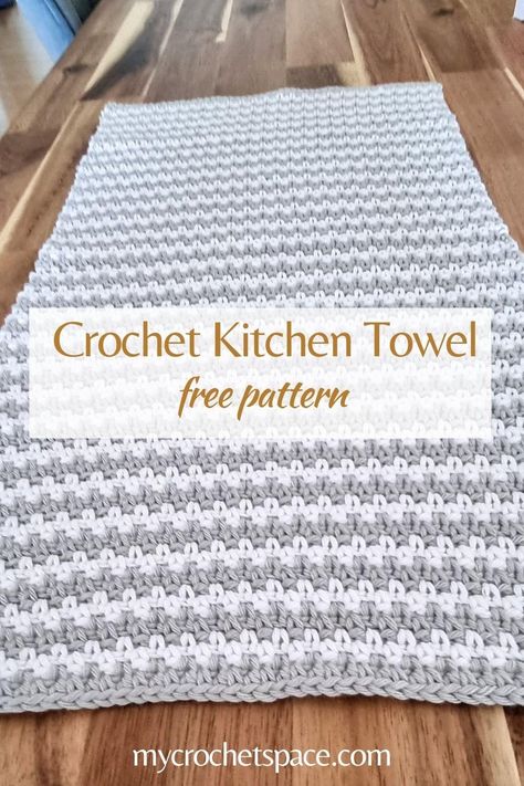 Crochet Dish Drying Towel, Crocheted Tea Towels, Easy Crochet Dish Towel Free Pattern, Dish Towel Crochet Pattern Free, Crochet Kitchen Towel Pattern, Crochet Tea Towels Free Pattern, Crochet Tea Towels, Crochet Dishtowel Free Pattern, Crochet Kitchen Towels Pattern Free