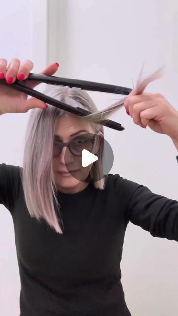 Awesome Hairstyles on Instagram: "The Best hair tutorials 😍😍 By @nerminyes ❤️ . *No copyright infringement was intended. If you are the author of this video and do not want your video to be posted on this page, please contact me in DM and your video will be deleted as soon as possible. Thank you 🤗 . #videohair #tutorialvideo #hairdecoration #hairtransformation #hairtutorialvideo #hairstyleideas  #braidtutorial #hairvideoshow #tutorialhairdo #hairvideoshow  #hairofinstagram #braidoftheday #hairtutorial #hairstyleideas #hairglamvideos #prettyhairstyles #hairstyle #hairvideotutorial #tutorialhair #naturalhairtutorial" Short Hair Updo Tutorial, Curl Hair With Straightener, Women Mullet, Easy Hair Updos, Hairdos For Short Hair, Hair Tutorials For Medium Hair, Hair Brained, Hair Videos Tutorials, Hairstyle Women