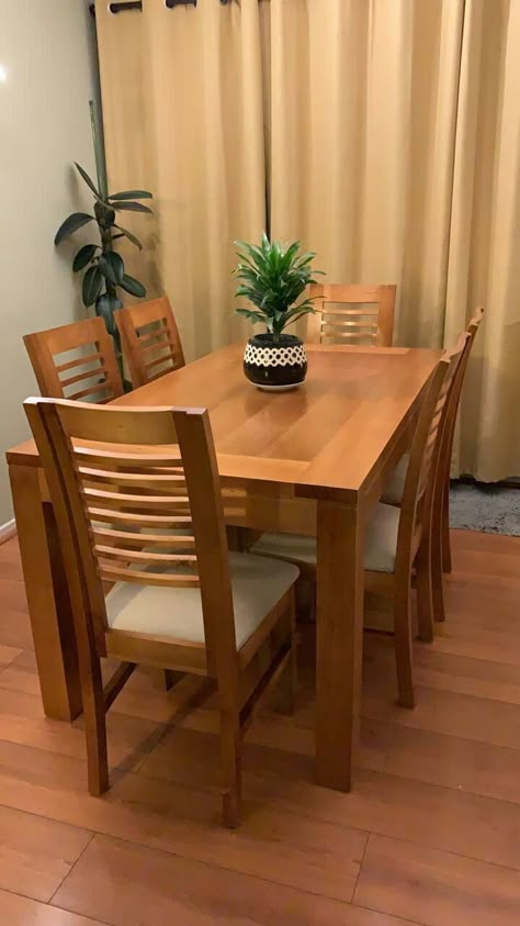 Dinning Wooden Table, Dinning Table Wooden, Latest Dining Table Designs, Latest Dining Table, Dining Room Furniture Design, Wooden Dining Table Designs, Small Table And Chairs, Wooden Dining Table Set, 4 Seater Dining Table