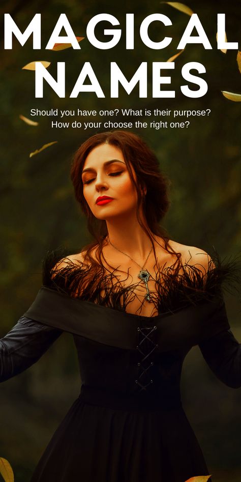 Witches Names Woman, Names Of Witches, The Occult, Powerful Witch Names, How To Pick A Witch Name, Witches Coven, Beautiful Witches, What Is Your Witch Name, Eclectic Witchcraft