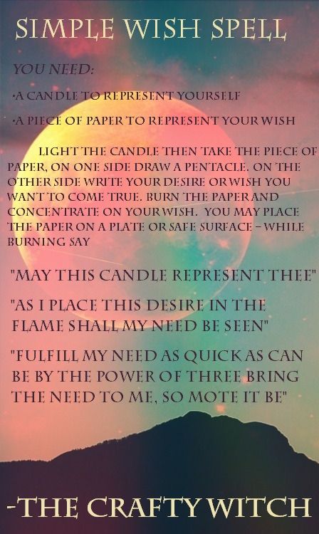 The Crafty Witch: Simple Wish Spell Wish Spells That Work Instantly, Simple Witch Spells, Wishing Spell, Crafty Witch, Wish Spell, Witch Spells, Witchcraft Spells For Beginners, Witch Board, Spells For Beginners