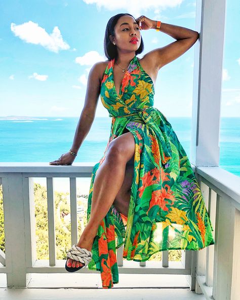 Vacation Outfit | Resort Wear | Summer | Tropical | Island |Black Girl | African American Carribean Wear Women, Carribean Outfits, Island Vacation Outfits Black Women, Vacation Outfits Black Women, Caribbean Vacation Outfit, Vacation Outfits Black, Caribbean Dress, Beach Outfits Women Vacation, Island Vacation Outfits