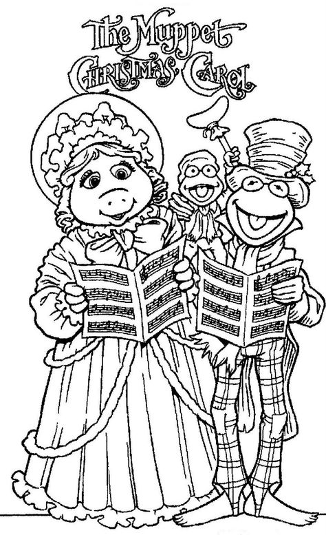 The Muppets Drawings Coloring:Child Coloring and Children Wallpapers - ClipArt Best - ClipArt Best Christmas Carol Party, Rudolph Coloring Pages, Muppets Christmas Carol, Grinch Coloring Pages, Muppets Christmas, Christmas Colouring Pages, Muppet Christmas, Christmas Gifts For Teachers, Holiday Coloring Pages