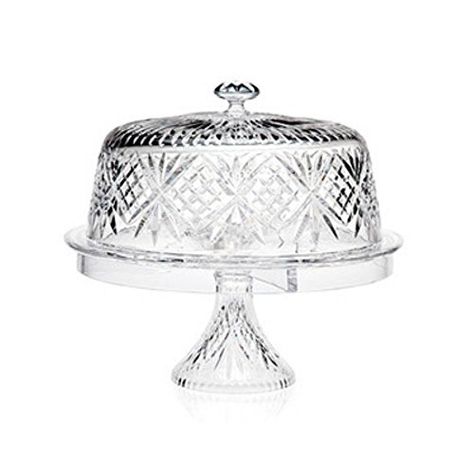 Godinger Dublin 4 In 1 Cake Dome ** This is an Amazon Affiliate link. Click on the image for additional details. Cake Plate With Dome, Dome Cake, Crystal Cake Stand, Cake Stand Set, Footed Cake Plate, Cake Stand With Dome, Pedestal Cake Plate, Crystal Cake, Cake Dome