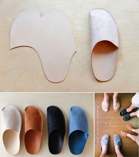 Sewing Slippers, Knitting Projects Sweaters, Thighs Chicken, Diy Slippers, Bunny Slippers, Knitting Patterns Free Hats, Handmade Slippers, Trendy Sewing, Costura Diy