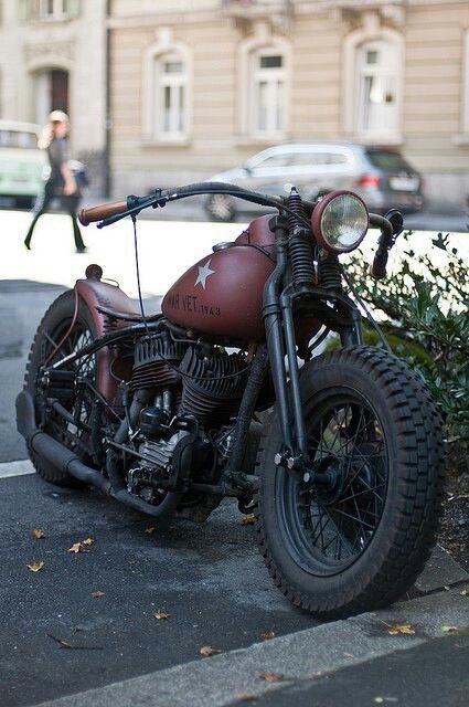 Retro ww2 harley bobber Motocykle Harley Davidson, Xe Ducati, Mobil Mustang, Мотоциклы Harley Davidson, Motos Harley, Мотоциклы Cafe Racers, Motos Vintage, Bobber Motorcycle, Hot Bikes