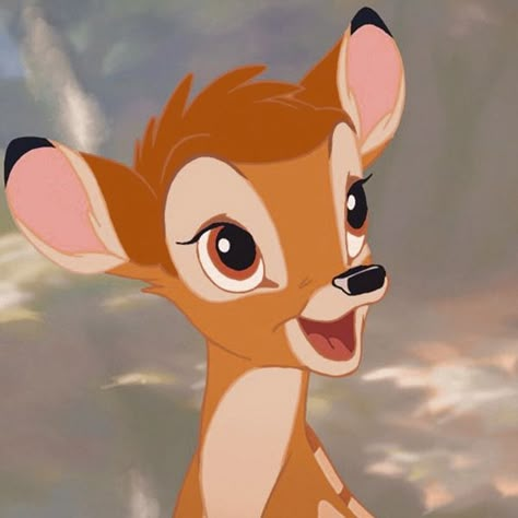 Bambi Profile Picture, Bambi Pfp, Bambi Icons, Bambi Aesthetic, Cute Bambi, Bambi Art, Bambi Disney, Classic Disney Movies, Photo Polaroid