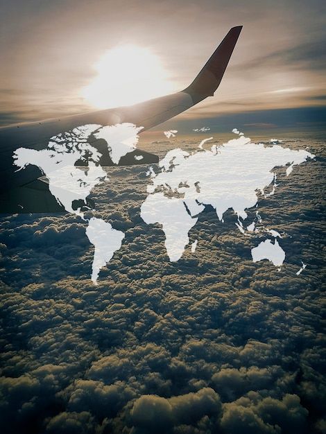 World map continent global support graph... | Free Photo #Freepik #freephoto #travel-plane #travel-destination #airplane-travel #travel-map Jay Maa Kali, World Map Continents, Tourism Logo, Word Map, Maa Kali, Fire Photography, Typography Poster Design, Voyage Europe, About World