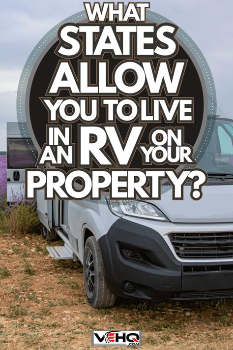 Rv Living On Property, Live In Rv On Property, Destination Rv Living, Rv Living On Your Own Land, Living In Rv While Building A House, Rv Living On Land, Rv Property Ideas, Camper Home Rv Living Tiny House, Rv Building Ideas