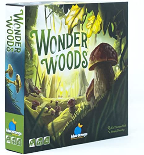 Amazon.com: Wonder Woods Board Game by Blue Orange Games - Family or Adult Mushroom Theme Strategy Board Game for 2 to 5 Players. Recommended for Ages 8 & Up. : Toys & Games Cozy Video Games, Aesthetic Classroom, Gifts For The Gardener, Game Shelf, Nature Themed Gifts, Orange Games, Kids At Heart, Strategy Board Games, Mushroom Hunting