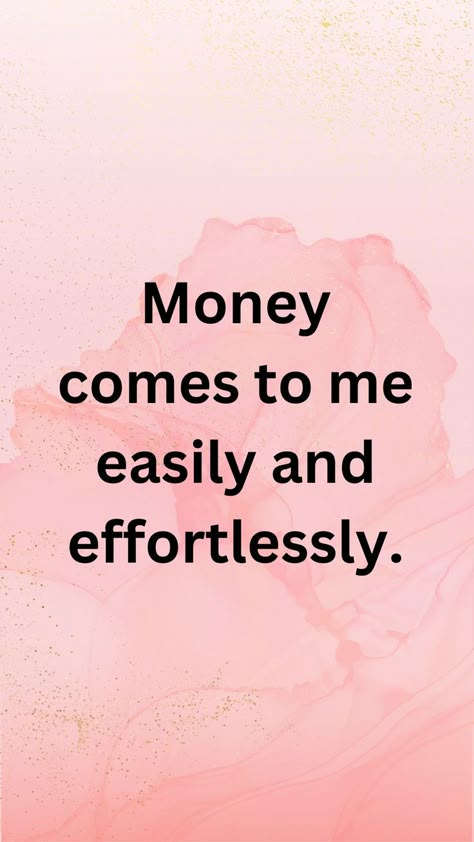 Fake License, Money Comes To Me Easily, Money Comes To Me, Women Affirmations, Positive Affirmations For Success, Entrepreneur Quotes Women, Financial Quotes, Affirmations For Success, Financial Motivation