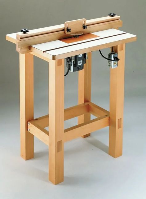 Arbejdsplads Garage, Router Table Plans, Diy Router Table, Woodsmith Plans, Diy Router, Router Tables, Router Woodworking, Classroom Furniture, Woodworking Plans Diy