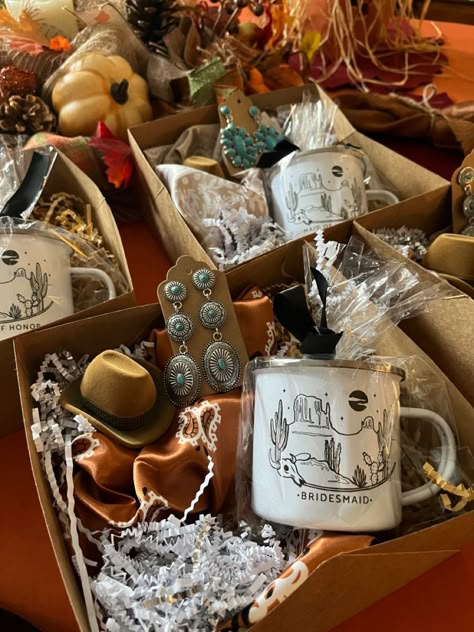 Western Bridal Party Gifts, Western Bride Gifts, Western Bridemaids Gifts, Western Wedding Proposal, Spa Bridesmaid Gift, Country Bridesmaid Proposal, Western Bridesmaid Gifts, Western Gift Basket Ideas, Western Groomsmen Proposal