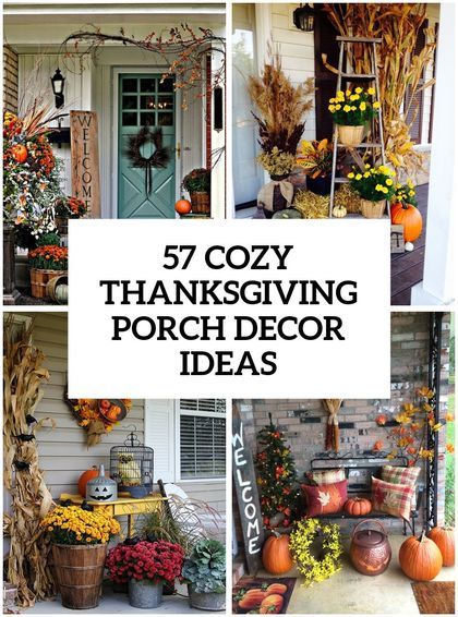 Thanksgiving Porch, Thanksgiving Decorations Outdoor, Ideas For Thanksgiving, Outdoor Thanksgiving, Cozy Thanksgiving, Porch Decorating Ideas, Christmas Front Porch, Vintage Thanksgiving, Bedroom Decor Cozy