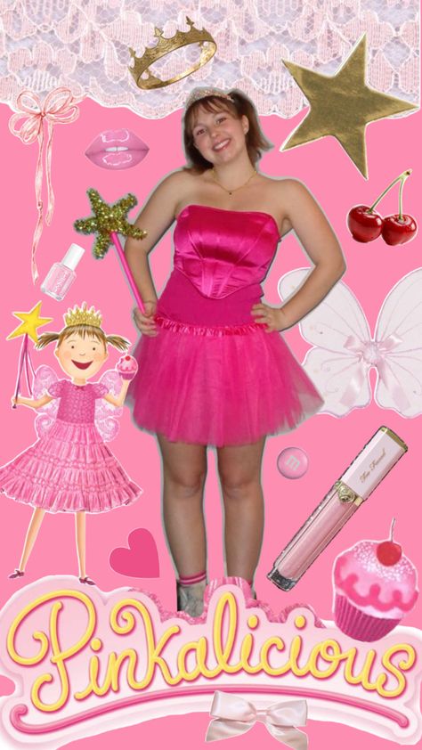 pinkalicious halloween costume mood board Character Halloween Costumes, Childhood Characters, Character Inspired Outfits, Halloween Costume Outfits, Hallows Eve, Halloween Outfits, Formal Wear, Halloween Costume, Mood Board