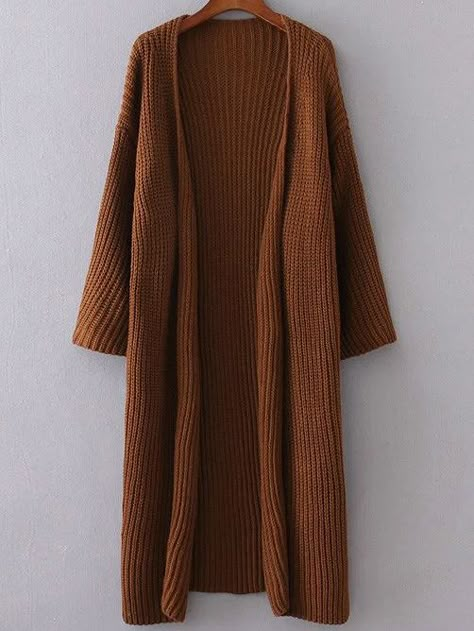 BLACK FRIDAY Women Long Cardigan, Longline Cardigan, Brown Cardigan, Muslim Fashion Outfits, Muslimah Fashion Outfits, Women Sweaters, Jacket For Women, Muslimah Fashion, Looks Chic