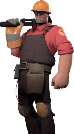 Engineer (Team Fortress 2) | Villains Wiki | FANDOM powered by Wikia Team Fortress 2 Engineer, Tf2 Comics, Valve Games, Team Fortess 2, The Engineer, Fortress 2, Team Fortress 2, Construction Worker, Classic Series