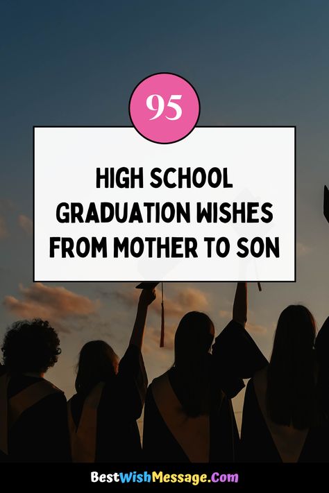 Find the perfect words to commemorate your son's hard work and dedication. These quotes capture the emotions of a proud mother and will make a lasting impression. Yearbook Dedication From Parents To Son, Graduation Wishes Messages, High School Graduation Messages, Son Graduation Quotes, Graduation Messages, Dedication Quotes, Mother To Son, Graduation Wishes, Graduation Message