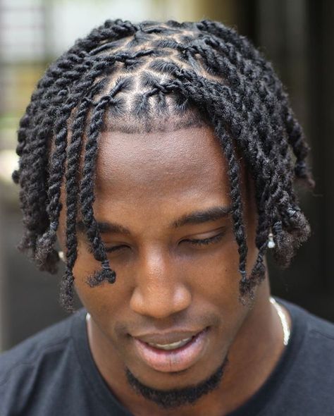 Cornrow Hairstyles 4c Hair, Types Of Dreads Men, Twisted Braids Men, Retwist Styles For Short Locs Men, High Top Twists Men Hair, Locs Men Styles Black Man, Black Men Locs Style, Short Locs Hairstyles Men, Twist Braids Hairstyles Men