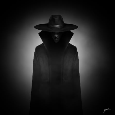 iTF 66: The Hatman The Hat Man, Dark Visions, Faceless Men, Creepy Guy, Dark Spirit, Canvas Learning, Real Ghosts, Dark Men, Cthulhu Mythos