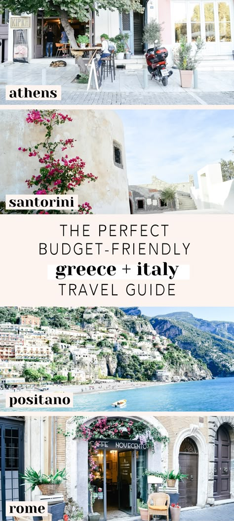 Honeymoon Itinerary, Greece And Italy, Greece Honeymoon, Greece Itinerary, Travel To Greece, Italy Honeymoon, Greece Italy, Greece Trip, Greece Travel Guide