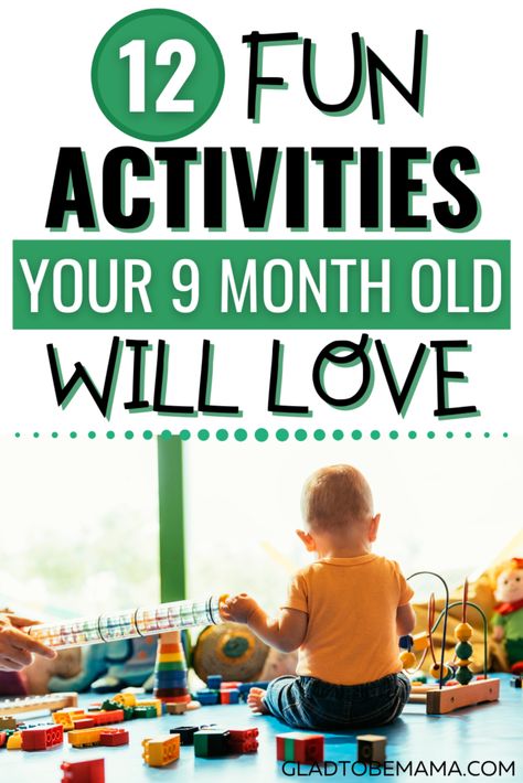 9 Month Old Activities, 15 Month Old Activities, 9 Month Old Baby Activities, Baby Play Ideas, 9 Month Old Baby, Baby Play Activities, Baby Learning Activities, Toddler Activity, Daycare Activities