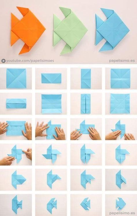 Origami fish