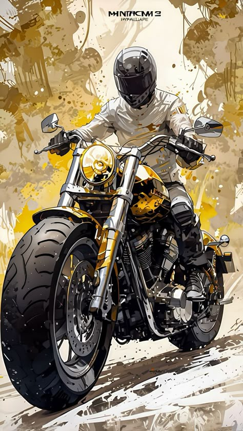 Owl Wallpaper Iphone, Motorbike Illustration, Motorcycle Art Painting, Motorbike Art, Motorcycle Drawing, Andermatt, Bike Drawing, Pop Illustration, Bike Photography