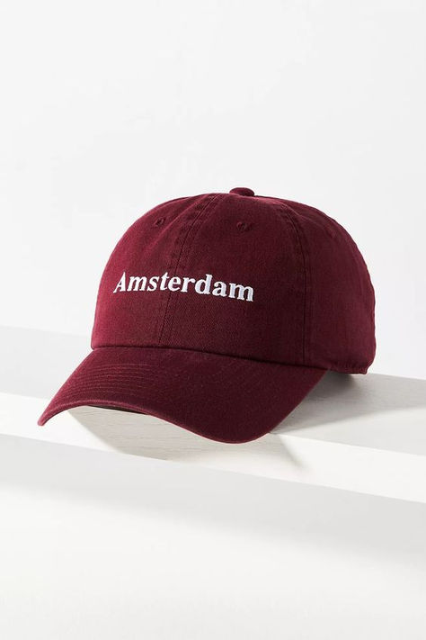 burgundy Amsterdam dad baseball cap from Anthropologie, on sale for $29 | Contents: 100% cotton | fall outfit inspiration, vegan accessories Cap Outfit, Anthropologie Home, Tennis Shop, Lace Bandeau, Blazer And Skirt, Lace Bustier, Outfit Inspiration Fall, Wedding Bridal Jewellery, Beauty Gifts