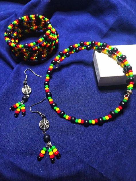 Rasta earrings