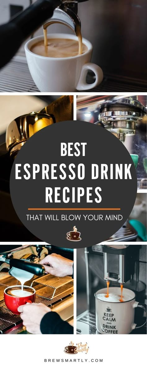 if you're having a bad day then try out these easy espresso drink recipes that will blow your mind. #espresso #delightful #coffee #coffeerecipes #espressorecipes #bestcoffeerecipes #homemade #espressodrinkrecipes Espresso Maker Recipes, Coffee Machine Recipes, Expresso Recipes, Coffee Maker Recipes, Espresso Machine Recipes, Easy Espresso, Barista Recipe, Espresso Drink Recipes, Diy Coffee Drinks