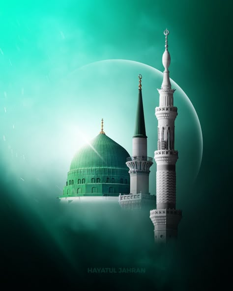 #beautifulwallpaper #islamic #art #muslim Islamic Background Vector, Madina Shareef, Madina Sharif, Masjid Nabawi, Eid Background, Prophet Mohammad, Medina Mosque, Mosque Art, Makkah Madina