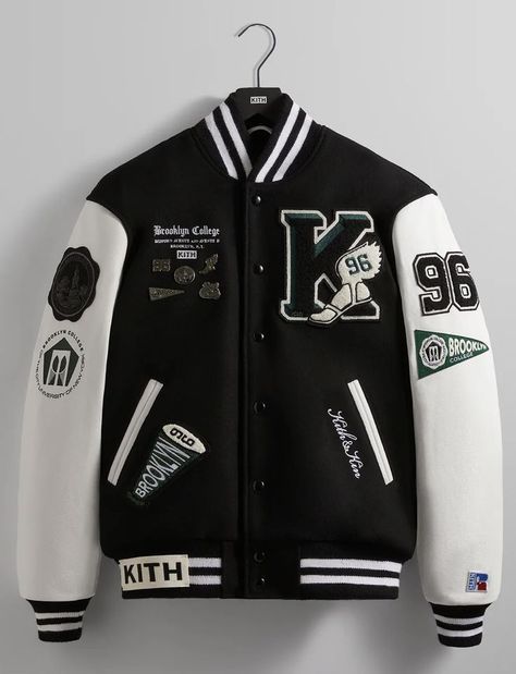 Baseball Jacket Outfit, Senior Jackets, Varsity Jacket Outfit, College Jackets, Hype Clothing, Motorcycle Suit, Jacket Collection, Stylish Hoodies, Street Fashion Men Streetwear