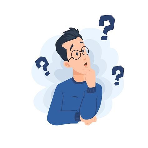 Vector man character thinking | Premium Vector #Freepik #vector #thinking #confused-person #character-thinking #thinking-cartoon Thinking Photos, Person Icon, Thinking Man, Animated Man, Man Vector, Person Cartoon, Instagram Time, Collage Background, Creative Poster Design