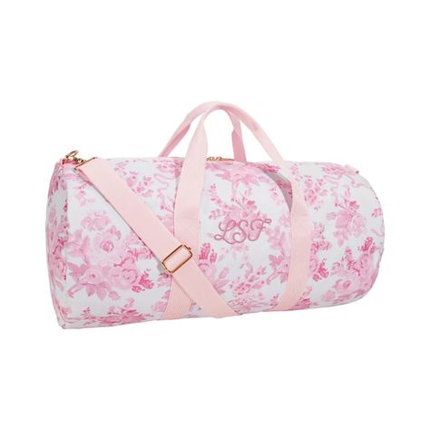 Get ready for your next great (and stylish!) adventure with this dreamy duffle bag, made of pure recycled material in a charming floral print. Roomy enough to store your essentials, it features one interior pocket and two carrying handles for easy transport. Designed exclusively for Pottery Barn Teen by lifestyle brand LoveShackFancy. DETAILS YOU'LL APPRECIATE Made of waterproof 600-denier, recycled polyester. Lined with 150-denier RPET polyester. Zipper has a gold finish. Adjustable shoulder st Teen Luggage, Teen Gift Guide, Bags Aesthetic, Pottery Barn Teen, Cute Bags, Duffel Bag, Weekender Bag, Inspirational Gifts, Gifts For Teens