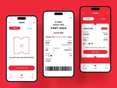 Bus Ticket Booking 🚌 - Mobile App by Aleksandr Shchilkin Bus Ticket Design, Ticket App Design, Bus App, Web Design User Interface, Ux Design Mobile, Bus Ticket, Ui Ux 디자인, App Design Layout, Gfx Design