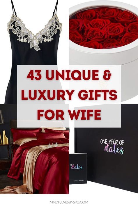 43 Best Valentines Gifts for Her 2024 She's Been Dreaming About Gift Ideas For Wife Romantic, Gifts For Wife Just Because, Best Anniversary Gifts For Her, Birthday Gifts For Wife Romantic, Best Christmas Gifts For Wife, Best Gifts For Wife Christmas, Romantic Gestures For Wife, Gifts For Your Wife, Birthday Gifts For Wife From Husband