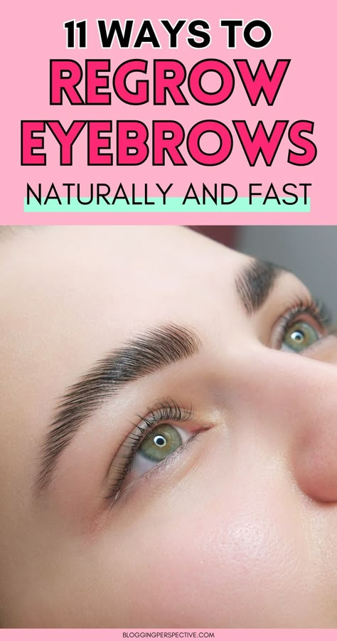 Natural Eyebrow Growth, Eyebrow Growth Remedies, Growing Out Eyebrows, Grow Eyebrows Faster, Regrow Eyebrows, Eyebrow Tips, Brow Hacks, Grow Eyebrows, Mild Face Wash