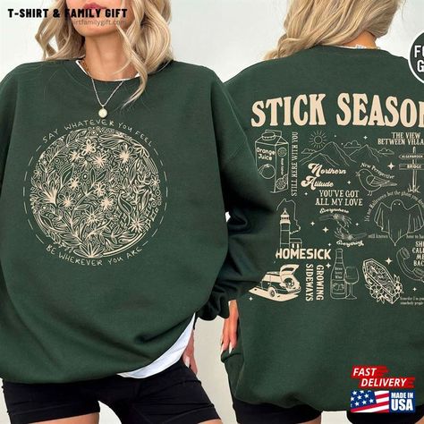 Vintage Stick Season 2023 Sweatshirt 2 Sides Noah Kahan Shirt Country Music Classic Check more at https://tshirtfamilygift.com/product/vintage-stick-season-2023-sweatshirt-2-sides-noah-kahan-shirt-country-music-classic/ Stick Season, Sweat Vintage, Camping Hoodie, Noah Kahan, Country Music Shirts, Country Shirts, Fleetwood Mac, Silhouette Machine, Pop Music