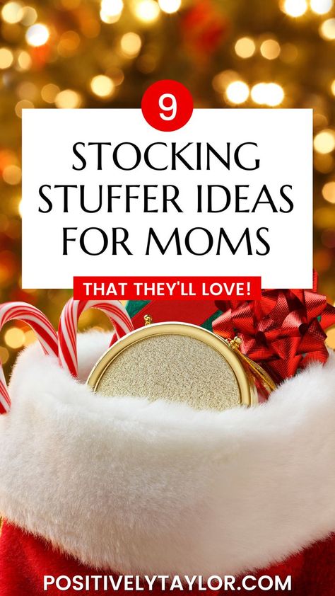 stocking stuffed with gifts Mom Stocking Stuffer Ideas, Women’s Stocking Stuffer Ideas, Stocking Stuffers For Parents, Stocking Stuffers For Grandma, Stocking Stuffers For Moms, Womens Stocking Stuffers, Practical Stocking Stuffers, Stocking Fillers For Mums, Stocking Stuffers Women