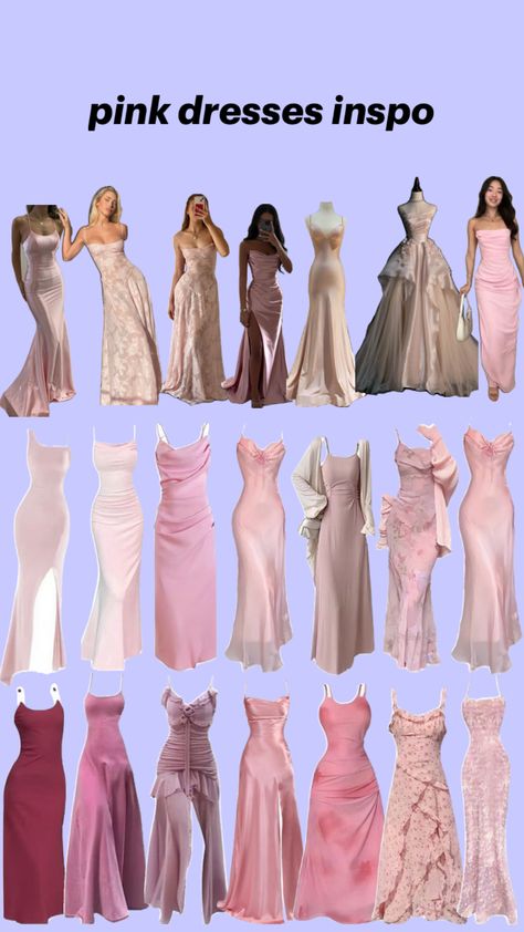 #pink #dresses #fitinspo Pink Dresses, Dress Inspo, Prom Dress, Prom, Pink, Dresses