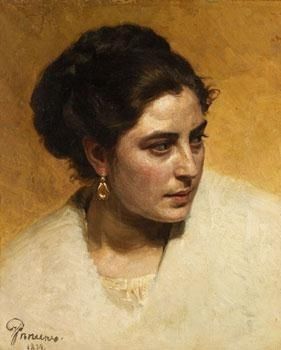 Artwork by Ilya Repin, Portrait of a woman, Made of Oil on canvas laid on panel Valentin Serov, Ilya Repin, Hyperrealism Paintings, Oil Painting Woman, Russian Painting, Soviet Art, Ukrainian Art, Oil Portrait, Oil Painting Portrait