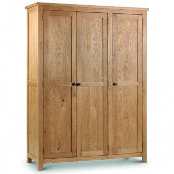 3 Door Wardrobe, Triple Wardrobe, Oak Wardrobe, Oak Beds, Wooden Bedroom, Oak Bedroom, 2 Door Wardrobe, Wooden Wardrobe, Door Wardrobe