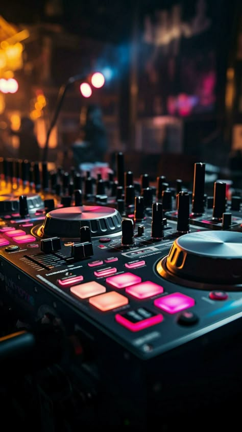 Edm Aesthetic, Pioneer Dj Controller, Party Gadgets, Dj Shadow, Mixer Dj, Dj Mixer, Dj Controller, Nightclub Design, Dj Setup