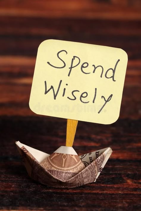 Spend wisely stock images Spend Money Wisely, Manage Expenses, Spending Money Wisely, April Vision Board, April Mood Board, Vision Board Poster, Spend Wisely, Useless Things, Money Saving Methods