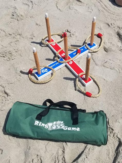 Beach Day Activities, Fun Beach Activities, Beach Games For Adults, Fun Beach Games, Games For The Family, Game Basket, Beach Party Games, Game Booth, Diy Yard Games